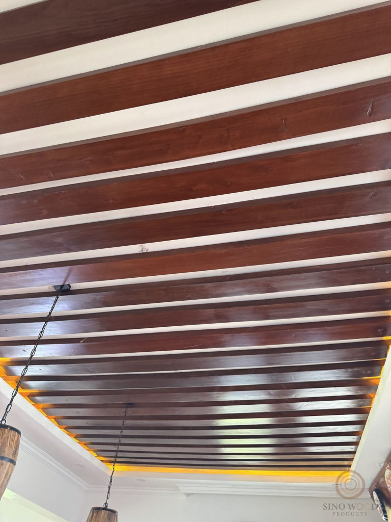 Slatted Ceiling with LED