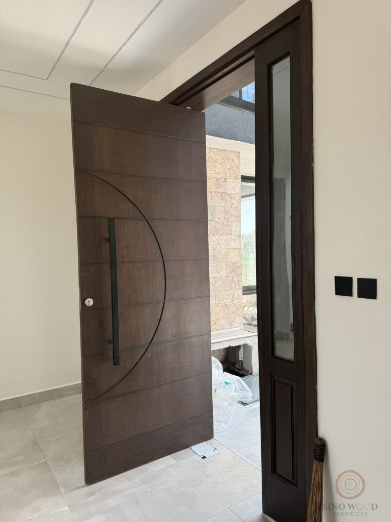 Pivot Main Door with Sidelights