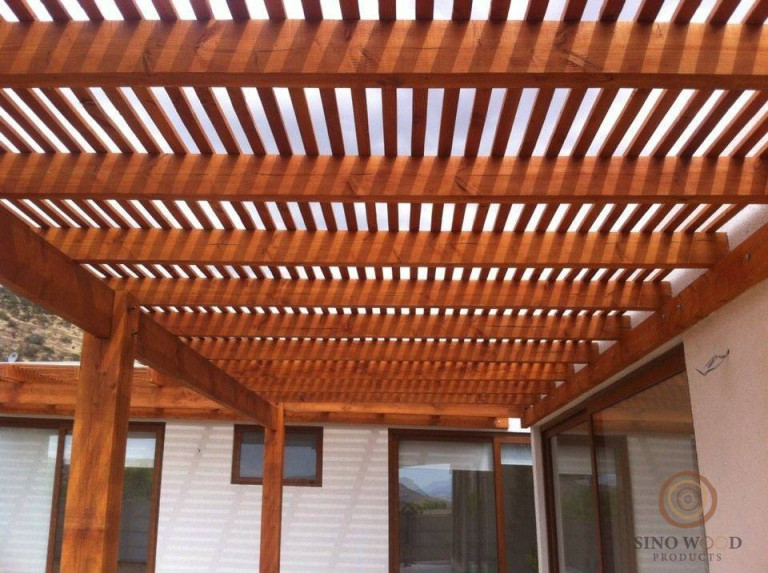 Slatted Timber Pergola
