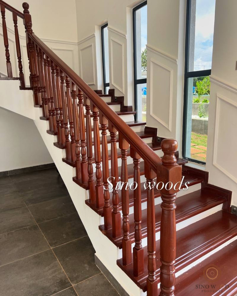 Turned Timber Balustrade Staircase