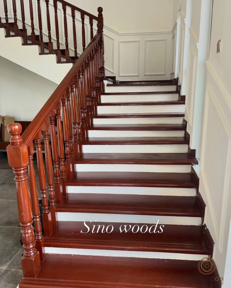 Turned Timber Balustrade Staircase